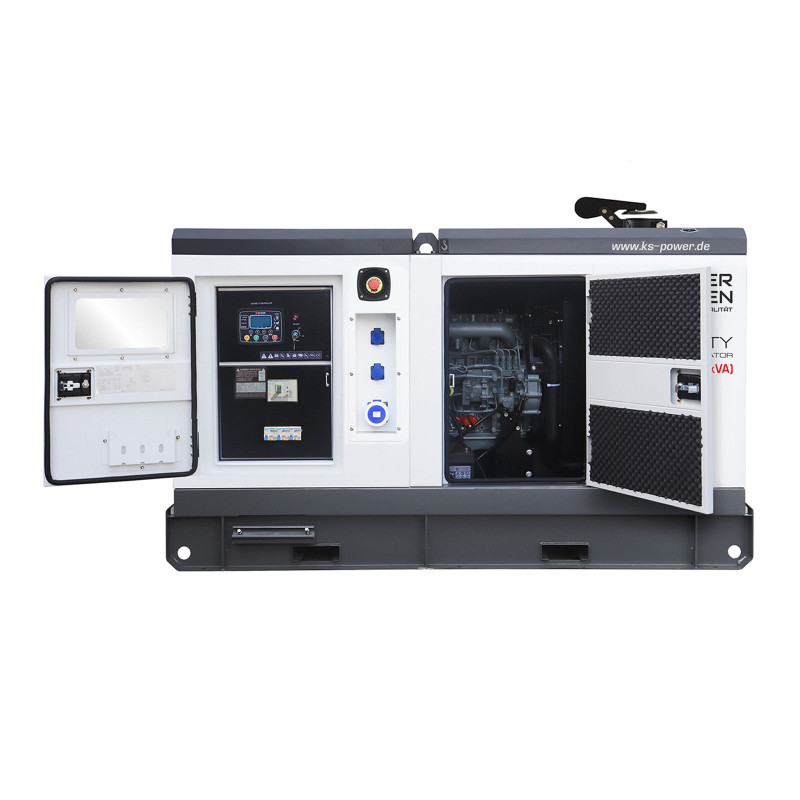 Дизельна однофазна електростанція 17,6 кВА Konner & Sohnen KS 18-1YE