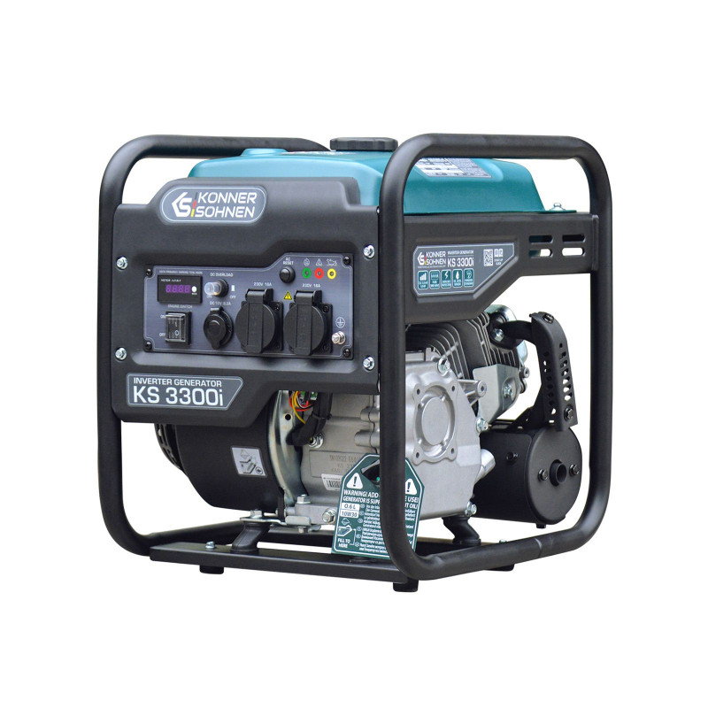 Інверторний генератор 3,3 кВт Konner & Sohnen KS 3300i