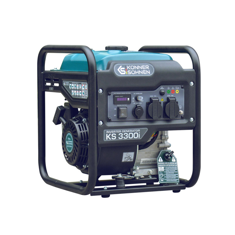 Інверторний генератор 3,3 кВт Konner & Sohnen KS 3300i