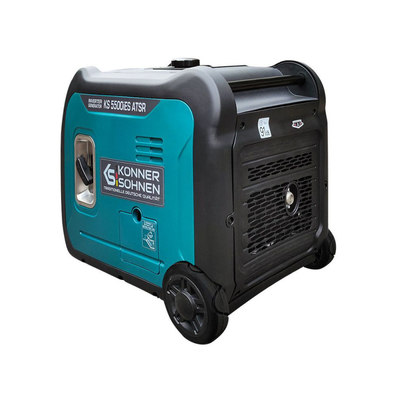 Инверторный генератор 5,5 кВт Konner & Sohnen KS 5500iES ATSR