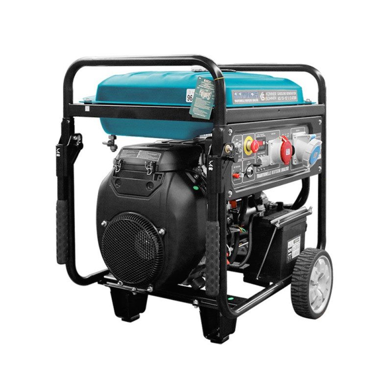 Бензиновий двоциліндровий генератор 11 кВт Konner & Sohnen KS 15-1E 1/3 ATSR