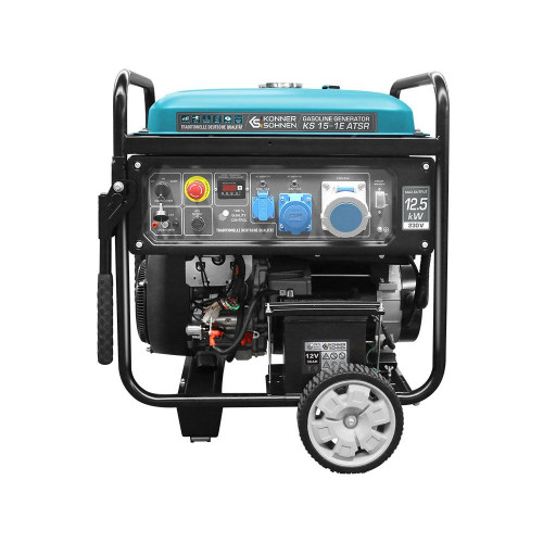 Бензиновий генератор двоциліндровий 12 кВт Konner & Sohnen KS 15-1E ATSR Бензиновий генератор двоциліндровий 12 кВт Konner & Sohnen KS 15-1E ATSR