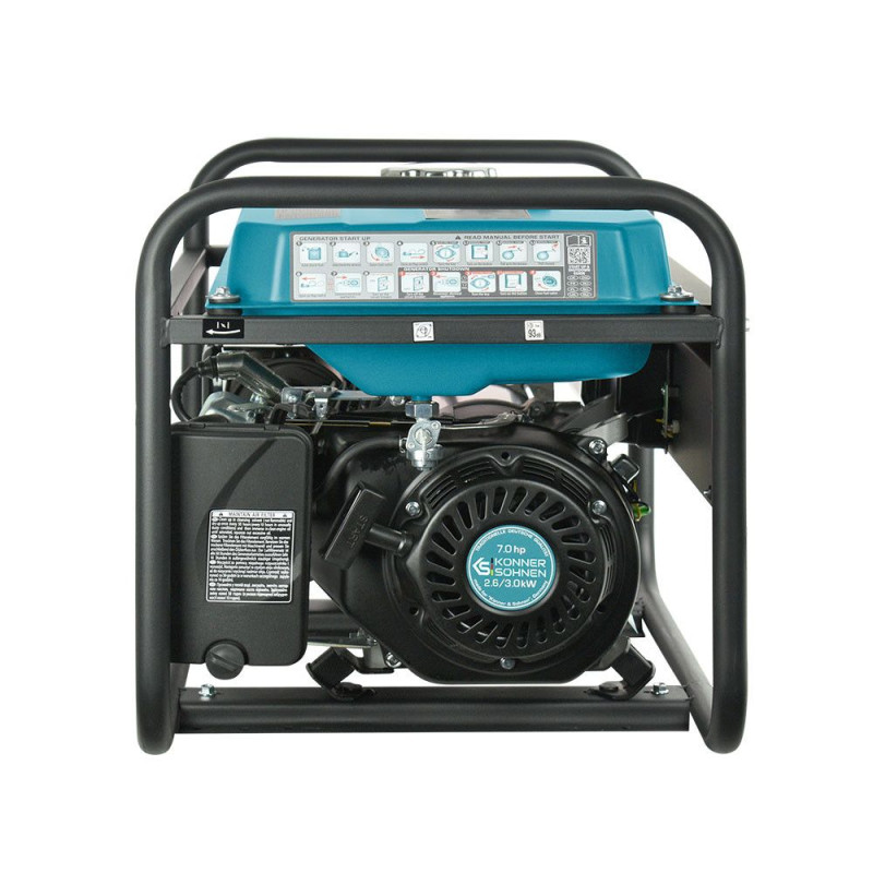 Бензиновий генератор 3 кВт Konner & Sohnen KS 3000E