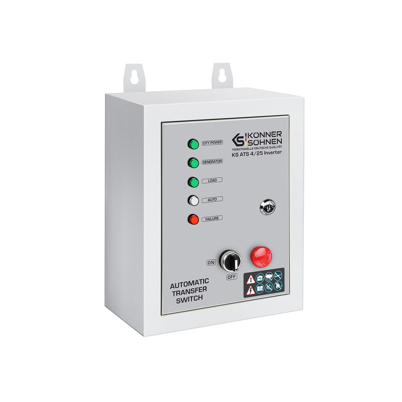 Блок автоматичного введення резерву Konner & Sohnen KS ATS 4/25 Inverter