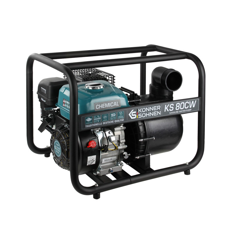 Мотопомпа для химических веществ Konner & Sohnen KS 80CW