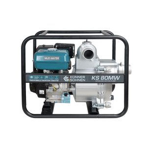 Мотопомпа для сильно загрязненной воды Konner & Sohnen KS 80MW