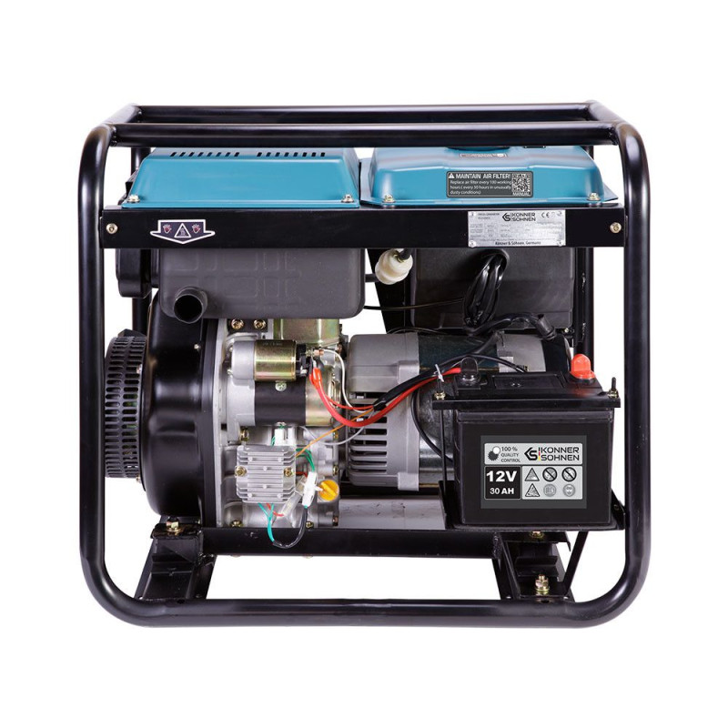 Дизельний генератор 6,5 кВт KS 8100HDE (EURO V)