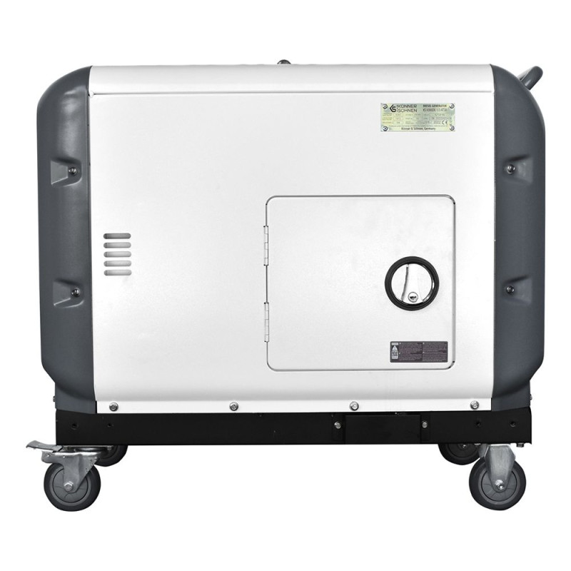 Дизельный генератор передвижной 7,5 кВт Konner & Sohnen KS 9300DE-1/3 ATSR