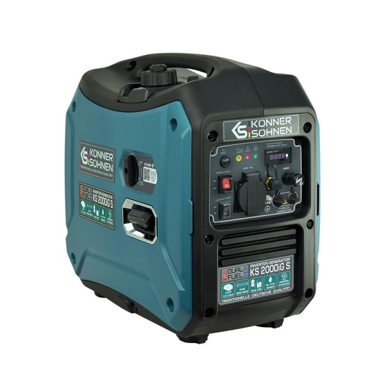 Інверторний газобензиновий генератор 2 кВт Konner & Sohnen KS 2000iG S