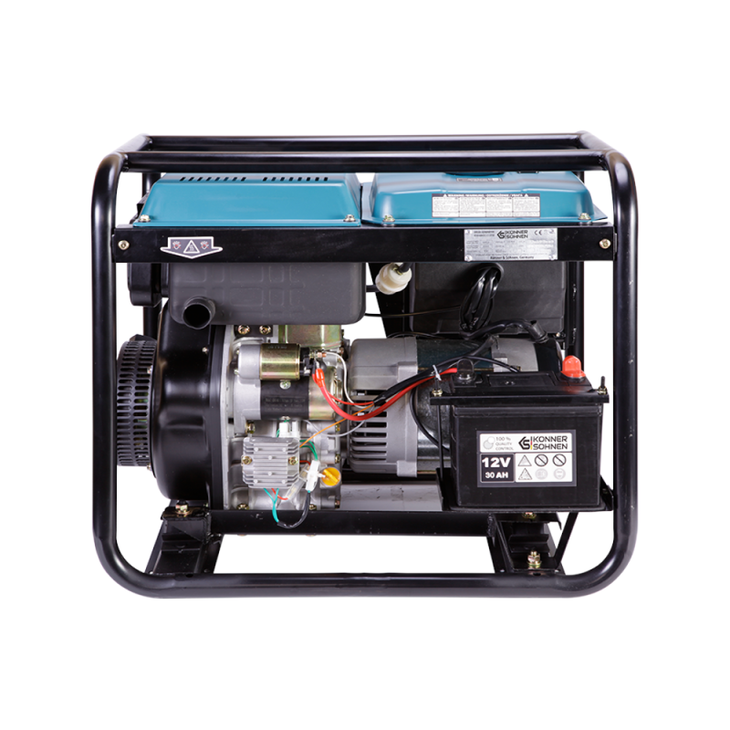 Дизельный генератор 6,5 кВт KS 8100HDE-1/3 ATSR (EURO V)