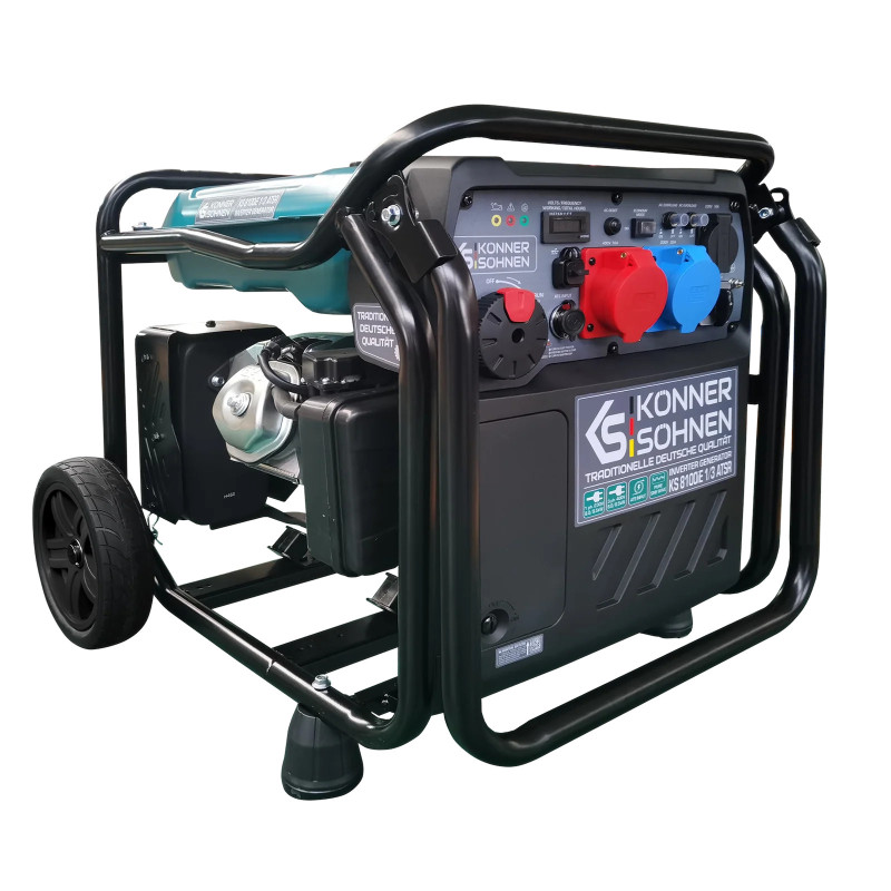 Інверторний генератор 8 кВт Konner & Sohnen KS 8100iE 1/3 ATSR