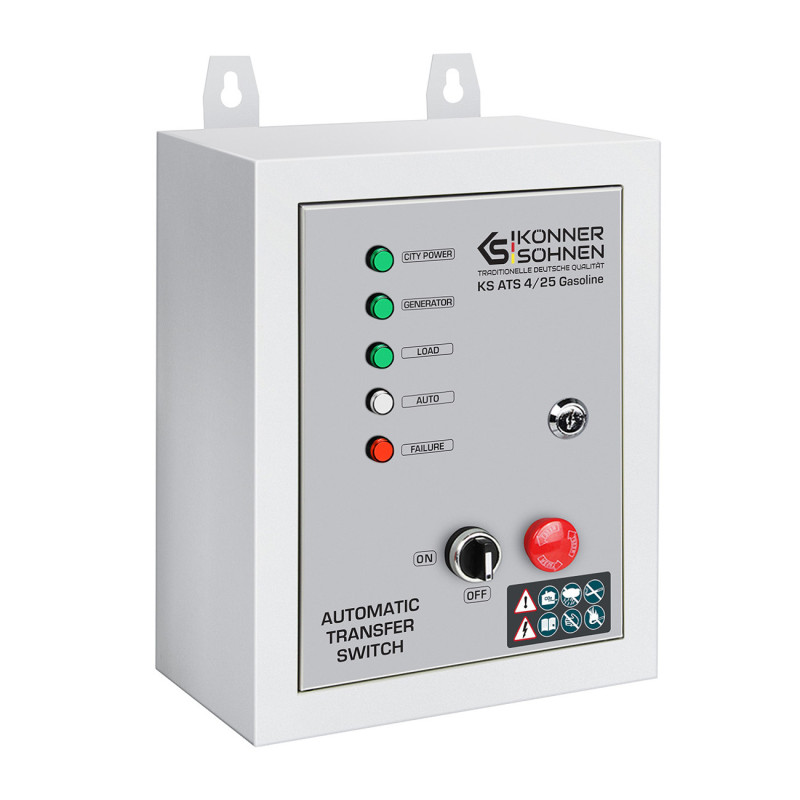 Блок автоматичного введення резерву (АВР) Konner & Sohnen KS ATS 4/25 Gasoline