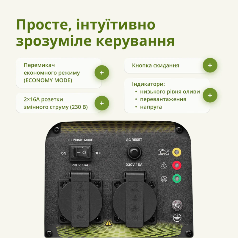 Инверторный генератор 3,3 кВт Basic Konner & Sohnen KSB 33i S