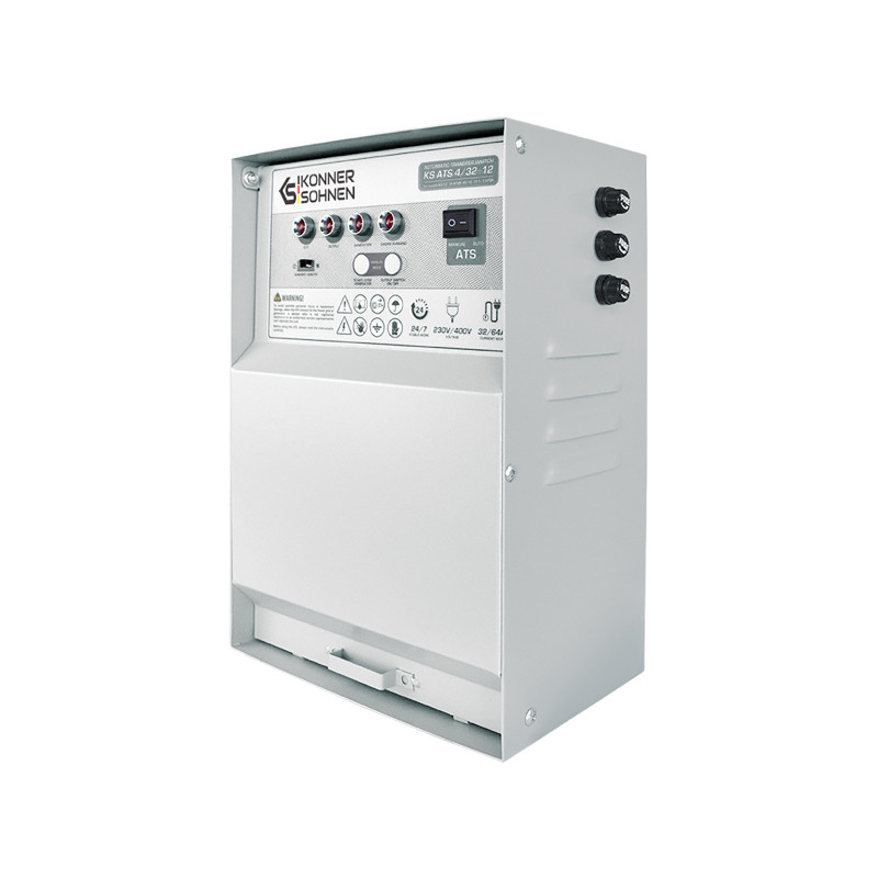 Бензиновий генератор 8,2 кВт Konner&Sohnen KS 12-1E 1/3 ATSR одноциліндровий