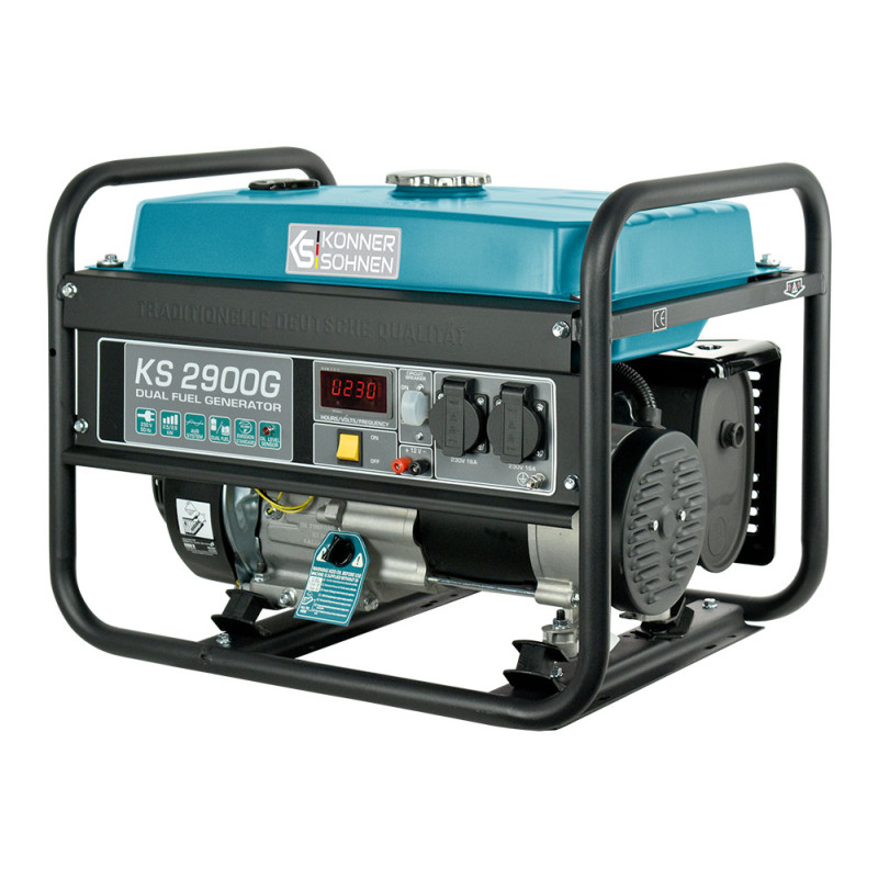 Газобензиновий генератор 2.9 кВт Konner & Sohnen KS 2900G