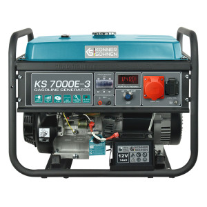 Бензиновый генератор 5,5 кВт Konner&Sohnen KS 7000E-3