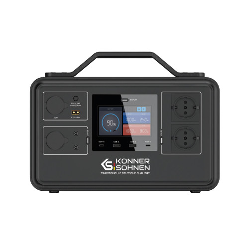 Портативна мобільна електростанція Konner & Sohnen KS 1200PS