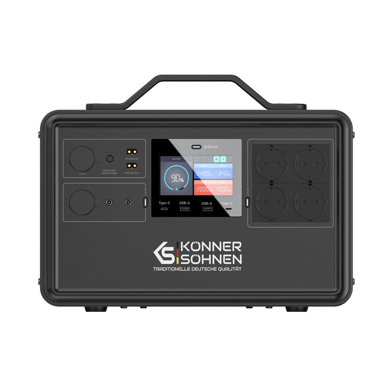 Портативная мобильная электростанция Konner & Sohnen KS 2400PS
