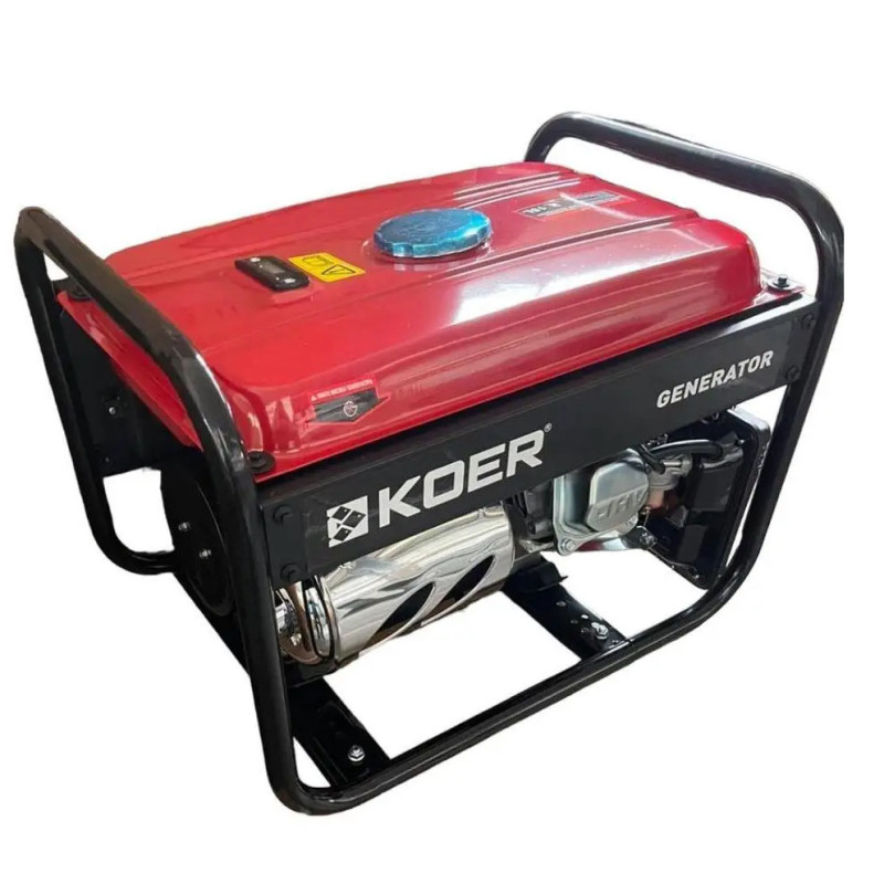 Бензиновий генератор 3 кВт KOER KU.3000B електростартер