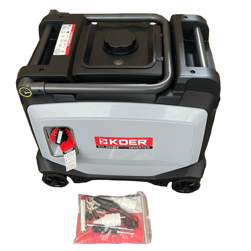 Інверторний генератор 3,8 кВт KOER KU.3800iE електростартер 