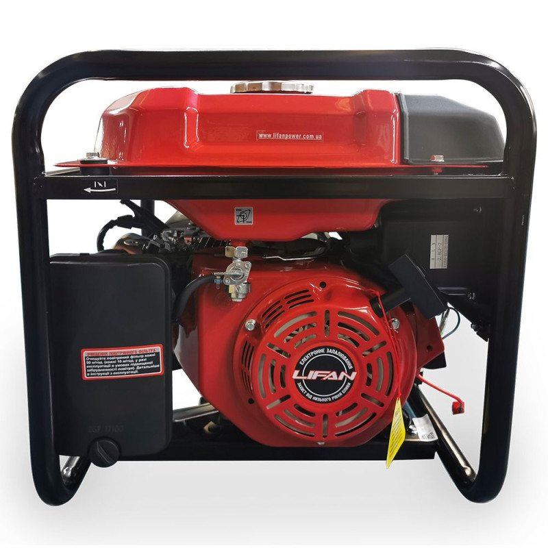 Газобензиновий генератор 2.8 кВт LIFAN LF2.8GF-7 BIFUEL з електростартером