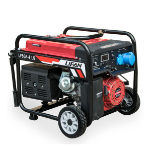 Газобензиновый генератор 5,5 кВт LIFAN LF5GF-4LS BIFUEL