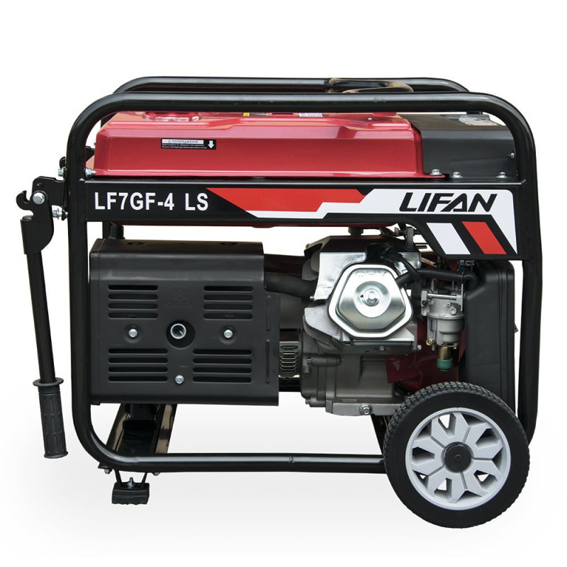Газобензиновий генератор 7 кВт LIFAN LF7GF-4LS BIFUEL з електростартером