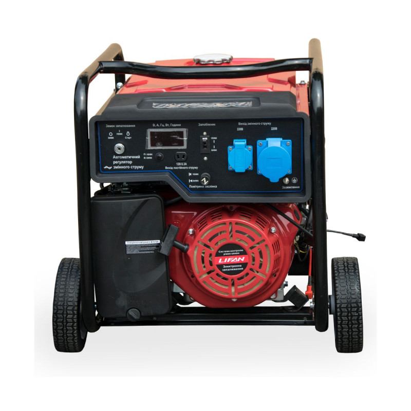 Бензиновий генератор 5 кВт LIFAN LF5GF-4LS електростартер