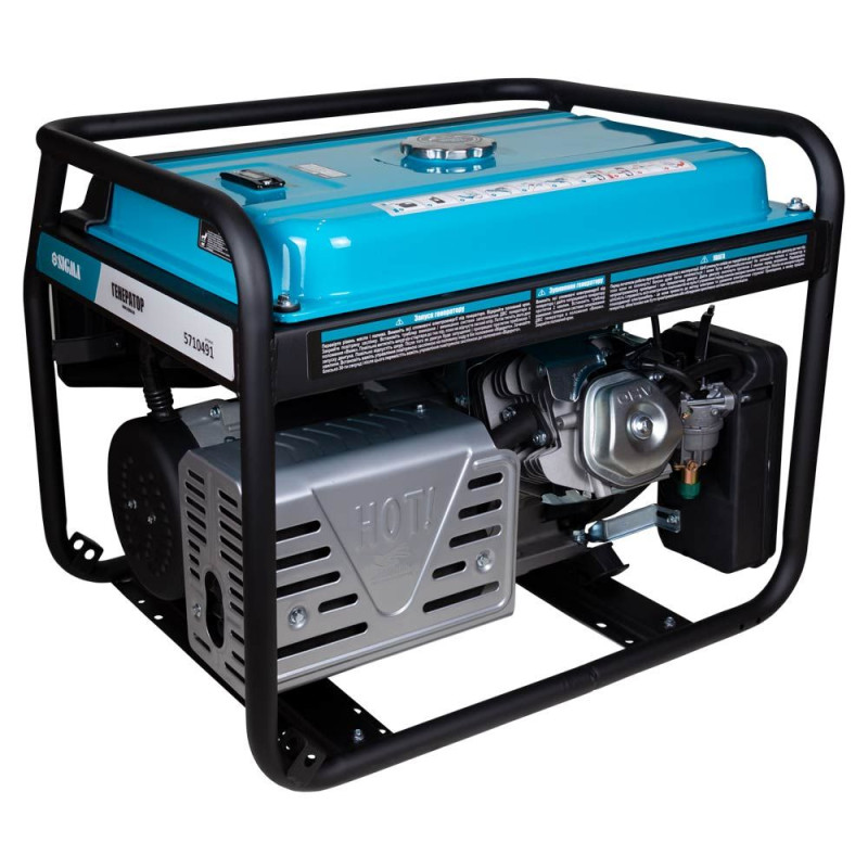 Генератор бензиновый 6.0/6.5кВт 4-х тактный электрозапуск SIGMA (5710491)