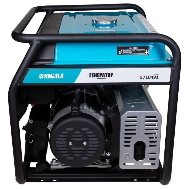 Генератор бензиновый 6.0/6.5кВт 4-х тактный электрозапуск SIGMA (5710491)