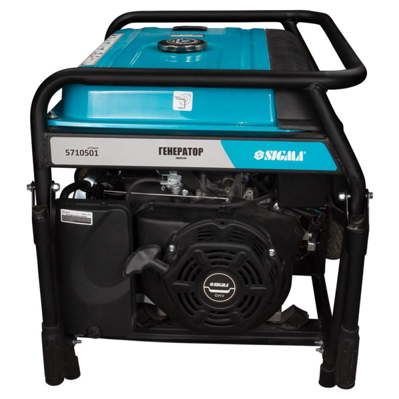 Генератор бензиновый 220-380В 7.5/8.0кВт 4-х тактный электрозапуск SIGMA (5710501)