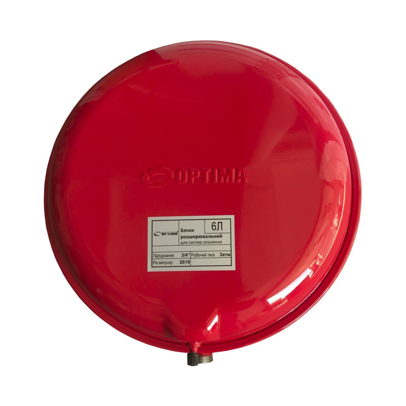 Бак Optima для систем опалення 6 л