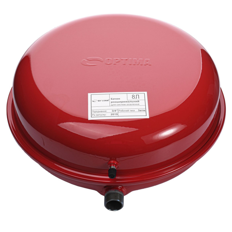 Бак Optima для систем опалення 8л