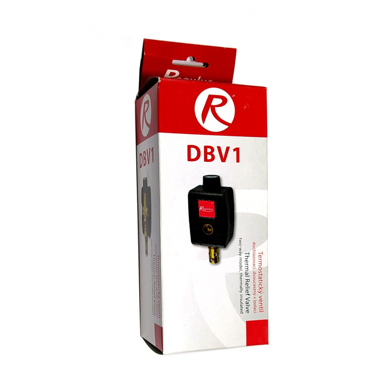 Regulus DBV1 - Тепловой предохранительный клапан, с изоляцией.