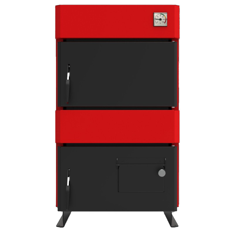 Твердотопливный котел 12 кВт Marten Base MB-12V с варочной поверхностью