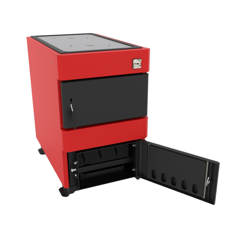 Твердопаливний котел 17 кВт Marten Base MB-17V з варочною поверхнею