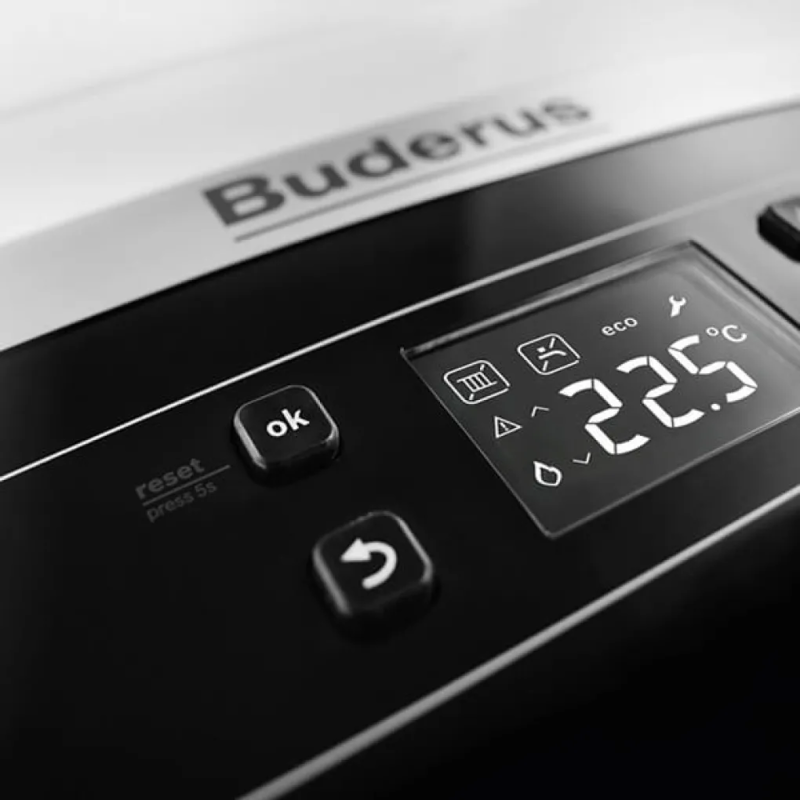 Газовий котел Buderus Logamax plus GB062-24 KD G20 двоконтурний конденсаційний  