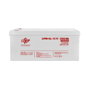 Аккумулятор гелевый LPM-GL 12V - 250 Ah