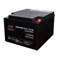 Акумулятор 26 Ah LOGICPOWER LPM AGM 12V під болт М5