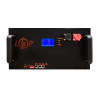 Акумулятор LP LiFePO4 51,2V - 100 Ah (5120Wh) (Smart BMS 200A/100А) з LCD метал Smart RM RS485/CAN