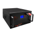 Аккумулятор LP LiFePO4 51,2V - 100 Ah (5120Wh) (Smart BMS 200A/100А) с LCD металлом Smart RM RS485/CAN