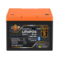 Акумулятор LP LiFePO4 25,6V - 50 Ah (1280Wh) (BMS 80A/50А) пластик Smart BT