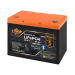 Акумулятор LP LiFePO4 25,6V - 50 Ah (1280Wh) (BMS 80A/50А) пластик Smart BT