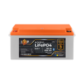 Аккумулятор LP LiFePO4 25,6V - 100 Ah (2560Wh) (BMS 80A/50А) пластик Smart BT