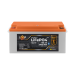 Аккумулятор LP LiFePO4 12,8V - 160 Ah (2048Wh) (BMS 100A/80А) пластик Smart BT