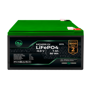 Аккумулятор GV LiFePO4 12,8V - 7Ah (90Wh)