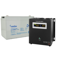 Комплект ДБЖ  LPY-W-PSW-1000VA+ (700Вт) 10A/20A  +  АКБ  Merlion GL 12-100-0M8  12 V 100 Ah