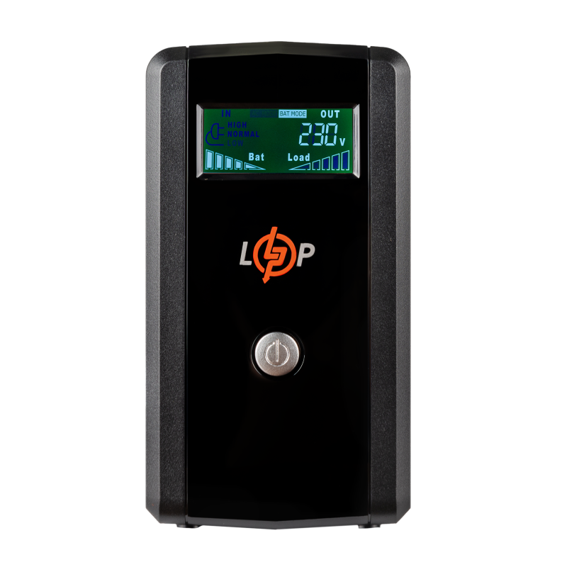 ДБЖ з правильною синусоїдою  LogicPower UL850VA 4 Pro 480 Вт 