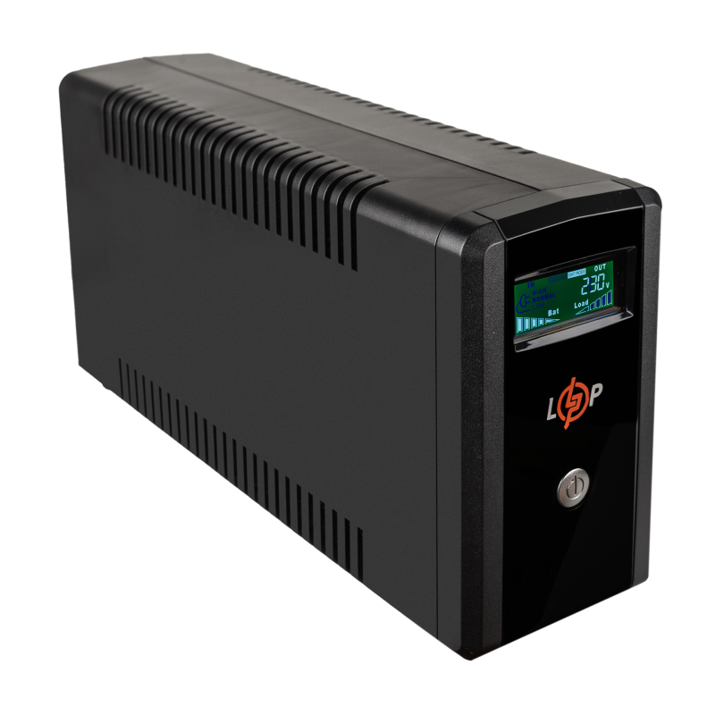 ДБЖ з правильною синусоїдою  LogicPower UL850VA 4 Pro 480 Вт 