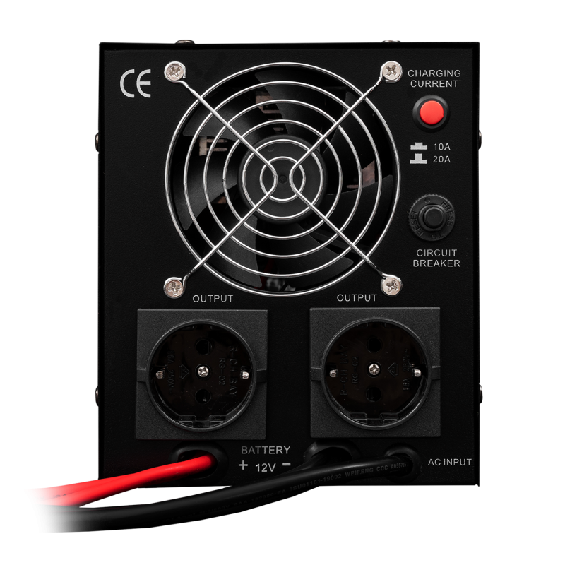 ДБЖ LogicPower LPY-PSW-1000VA+ (700Вт)  12V (10A/20A) з правильною синусоїдою